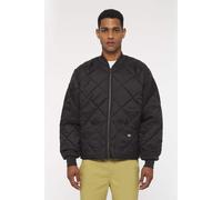 Dickies Men's Jacket - Diamond Quilted Nylon - Black - S