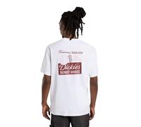 Dickies Mens Donut Regular Fit T-Shirt White L