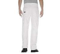 Dickies Men's Double Knee Painter's Pant, White, 30W x 34L