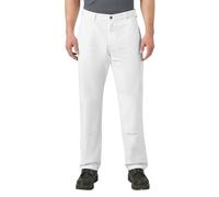 Dickies Men's Double Knee Painter's Pants Work Utility, White, 32W / 30L