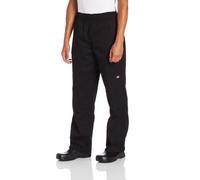 Dickies, Men's, DOUBLE KNEE WORK PANT SKINNY STRAIGHT, BLACK, 38W / 32L
