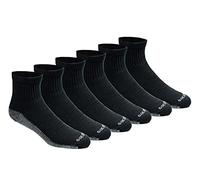 Dickies Men's dri athletic socks, Black (6 Pack), L UK