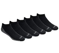 Dickies Men's Dri-tech Moisture Control No Show (6 & 12 Pairs) Casual Sock, Black Pairs), 12-Jun UK
