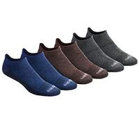Dickies Men's Dri-tech Moisture Control No Show Socks (6/12 (M-XXL) Casual, Brown (6 Pairs), X-Large (Pack of 12)