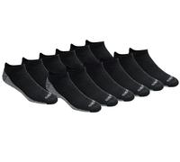Dickies Men's Dri-tech Moisture Control No Show Socks, Available in M-XXL (6, Black (12 Pairs), X-Large