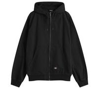 Dickies Men's Duck Canvas Hooded Jacket Stone Washed Black