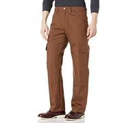 Dickies Men's Duratech Ranger Duck Cargo Pants Work Utility, Timber Brown V1, 34W x 32L