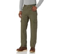 Dickies Men's DuraTech Ripstop Cargo Pants - Rugged Outdoor Work Pants with Tool Pockets for Tactical, Landscaping, Field Use, Moss Green V1, 32W / 30L