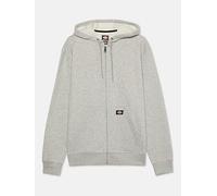 Dickies, Men's, MIDWEIGHT FULL ZIP FLEECE HOODIE REGULAR, HEATHER GREY, L