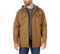 Dickies, Men's, Fleece Hooded Duck Shirt Jack Relaxed, Brown Duck, XL