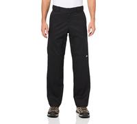 Dickies Men's Flex Regular Fit Double Knee Work Pants Business Casual, Black, 34W x 30L