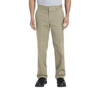 Dickies Men's Flex Work Pant Slim Straight Fit, Desert Sand V1, 34W / 34L