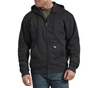 Dickies Men's Full Zip Fleece Hoodie Jacket, Dark Heather, L