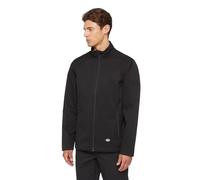 Dickies, Men's, FULL ZIP SOFTSHELL JACKET, BLACK, S