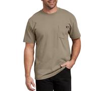 Dickie's Men's Heavyweight Crew Neck Short Sleeve Tee Big-tall Desert Sand 4X-Large