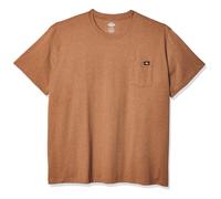 Dickies mens Heavyweight Crew Neck Short Sleeve Tee Big-tall T Shirt Brown Duck Heather 3X-Large Big US