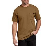 Dickies Men's Heavyweight Crew Neck Short Sleeve Tee Big-Tall T-Shirt, Brown Duck, Large