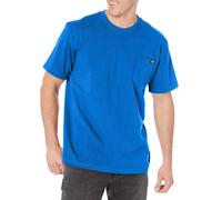 Dickies mens Heavyweight Crew Neck Short Sleeve Tee Henley Shirt Royal Blue X-Large US