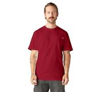 Dickies Men's Heavyweight Crew Neck Short Sleeve Tee T-Shirt, English Red, XXL