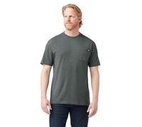 Dickies Men's Heavyweight Crew Neck Short Sleeve Tee T-Shirt, Hunter Green Heather, Large