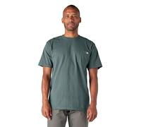 Dickies Men's Heavyweight Crew Neck Short Sleeve Tee T-Shirt, Lincoln Green, S