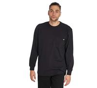 Dickies, Men's, HEAVYWEIGHT LS POCKET TEE RELAXED, BLACK, XL