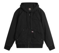 Dickies Men's Hilham Hooded Canvas Jacket Black