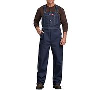 Dickies, Men's, INDIGO DENIM BIB OVERALL, INDIGO BLUE, 38W / 32L