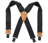 Dickies Men's Industrial Strength Suspenders, Black, Extended Size