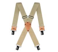 Dickies Men's Industrial Strength Suspenders, Khaki, One Size