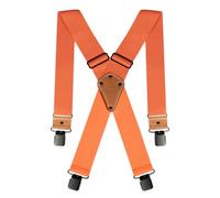 Dickies Men's Industrial Strength Suspenders, Neon Orange, One Size