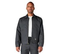 Dickies Men's Insulated Eisenhower Front-Zip Jacket, Charcoal, L Tall