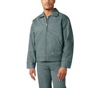 Dickies Men's Insulated Eisenhower Front-Zip Jacket, Lincoln Green, M