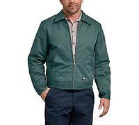 Dickies Men's Insulated Eisenhower Front-Zip Jacket, Lincoln Green, S
