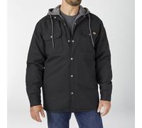 Dickies Men's Jacket Fleece Hooded Duck Shirt Coat with Hydroshield TJ213
