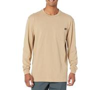 Dickies Men's Long Sleeve Heavyweight Crew Neck Big and Tall, Desert Sand, Large Tall