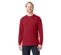 Dickies Men's Long Sleeve Heavyweight Crew Neck Big and Tall, English Red, XL