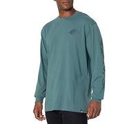 Dickies Men's Long Sleeve Heavyweight Logo T-Shirt, Lincoln Green, XL Tall