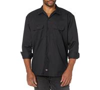 Dickies Men's Long Sleeve Work Shirt Black 2X Large