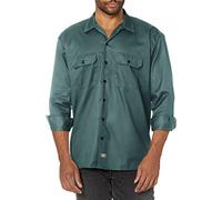 Dickies Men's Long Sleeve Work Shirt Trousers, Lincoln Green, L UK
