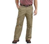 Dickies Men's Loose-Fit Cargo Work Pant - Beige - 32W x 34L