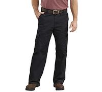 Dickies Men's Loose-Fit Cargo Work Pant - Black - 34W x 30L