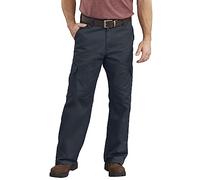 Dickies Men's Loose-Fit Cargo Work Pant - Blue - 44W x 32L