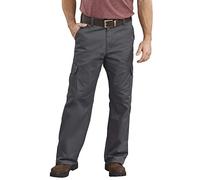 Dickies Men's Loose-Fit Cargo Work Pant - Gray - 34W x 30L