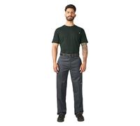 Dickies Men's Loose Fit Double Knee Twill Work Pant, Charcoal Grey, 34W x 30L