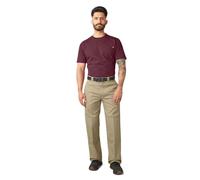 Dickies - Men's Double Knee Work Pants, Khaki, 32W x 30L