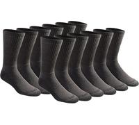 Dickies Men's Men's Dri-tech Moisture Control Comfort Length Crew Socks Socks (