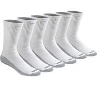 Dickies Men's Multi-Pack Dri-tech Moisture Control Crew Socks (Pack of 12)