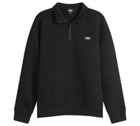 Dickies Men's Oakport Quarter Zip Sweatshirt Black