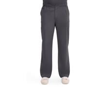 Dickies Men's Pull-On Pant with 7 Pockets Elastic Waistband with Button Closure 81006, Pewter, 4X-Large